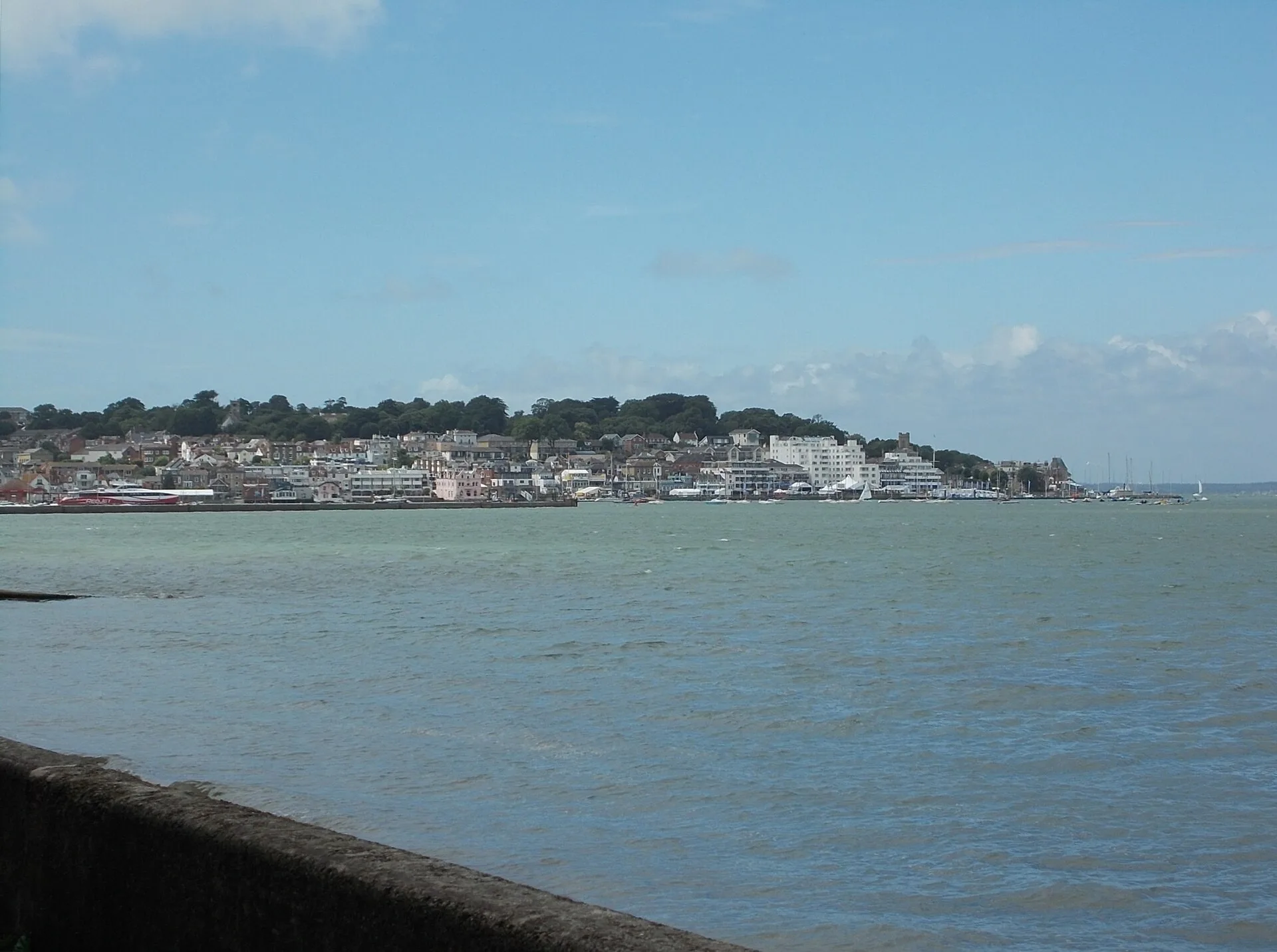 Cowes - Cowes, viewed from East Cowes, Isle of Wight, UK
