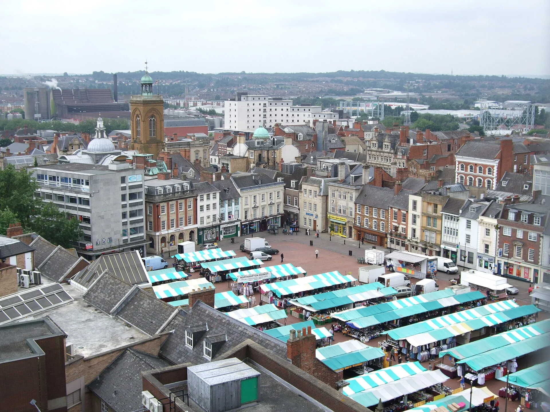 Northampton - Northampton, UK, Market Square
