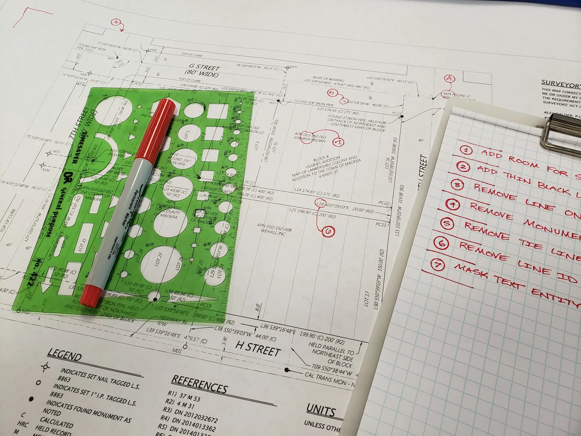 Fire safety plan with design tools and notes for fire stopping services